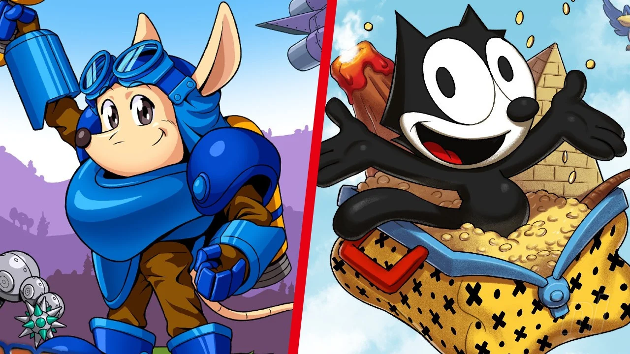Reviva a magia com a Konami: Rocket Knight e Felix The Cat estão de volta! Embarque nesta aventura nostálgica e redescubra clássicos.